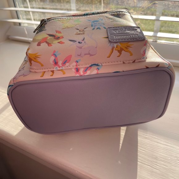 New Loungefly Pokemon Eevee Evolutions Mini Backpack - Picture 10 of 11